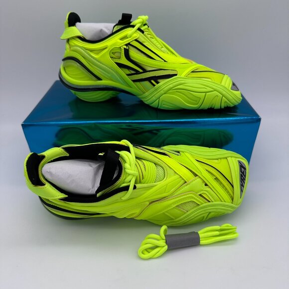 Balenciaga Women's Tyrex Low Top Athletic‎ Sneaker, Size EU37/US7, Fluo Yellow - Picture 3 of 12